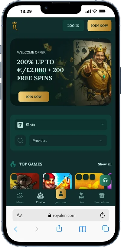 Royalen app